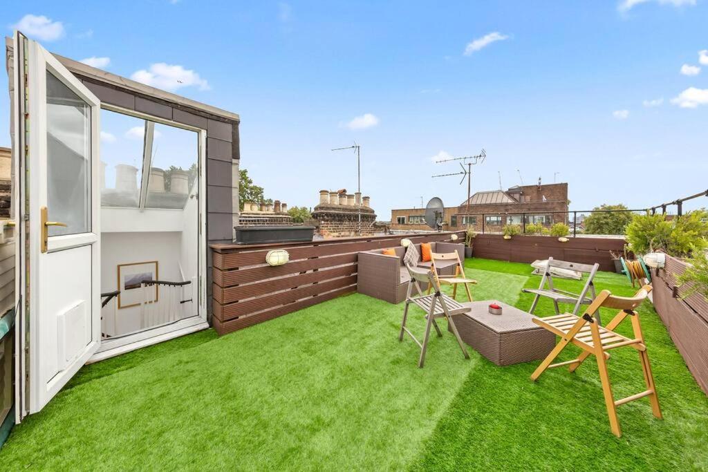 Spacious Sleep 11 With Terrace In Earls Court Ec99 London Exterior photo
